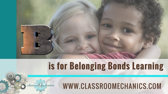 B is for Belonging Bonds