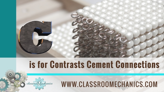 C is for Contrasts Cement