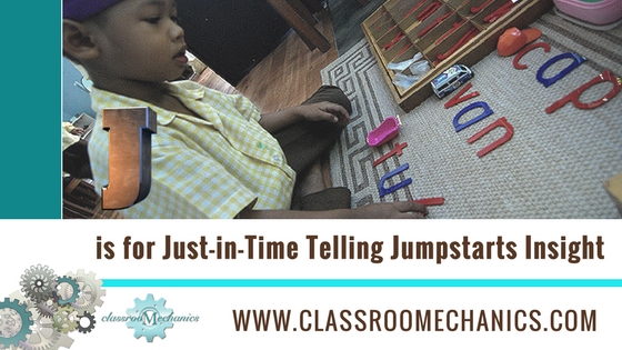 J is for Just-in-time
