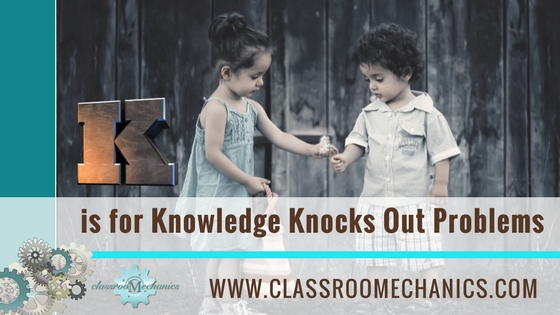 K is for Knowledge